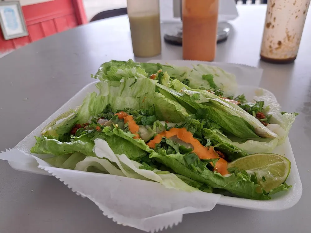 Taco De Chorizo En Lechuga Keto